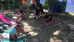"I naprednjaci se protive uništavanju grada": Peti dan kampa na Šodrošu 2