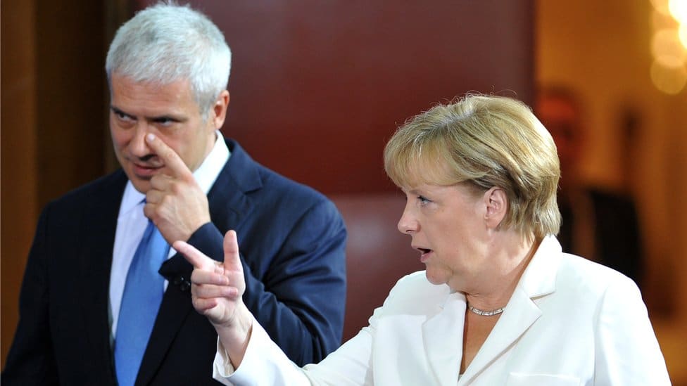 Olaf Šolc u Beogradu: Priznanje Kosova nemački uslov za ulazak Srbije u EU, predsednik Vučić tvrdi da to „čuje prvi put" 9 Beograd, 23. avgust 2011.