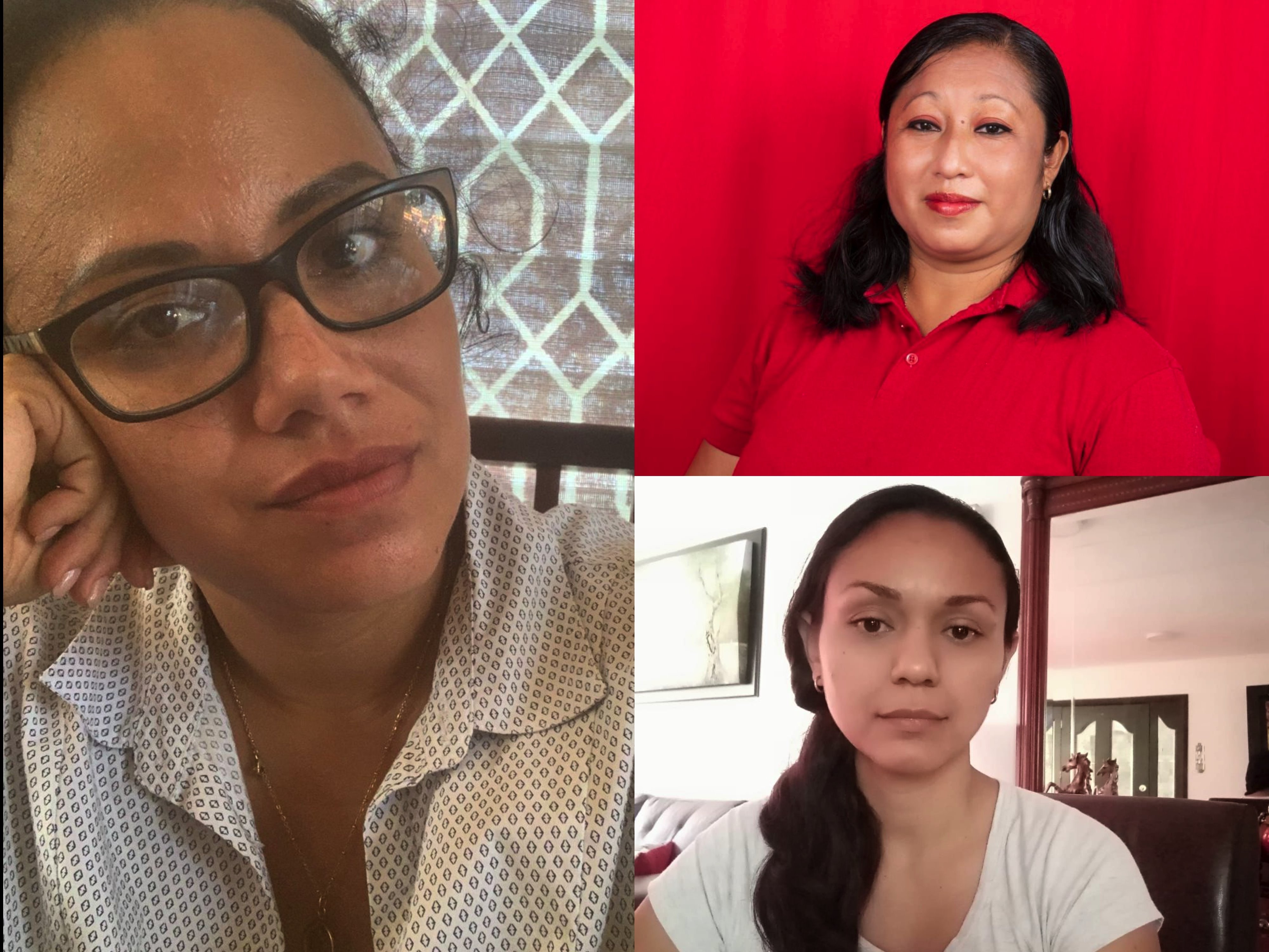 Andrea, Jordana and Vanesa today