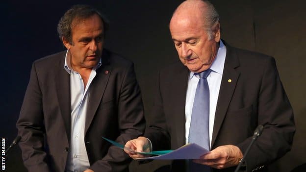 Fudbal i korupcija: Sep Blater i Mišel Platini pred sudom odgovaraju za finansijske mahinacije 1 Michel Platini and Sepp Blatter