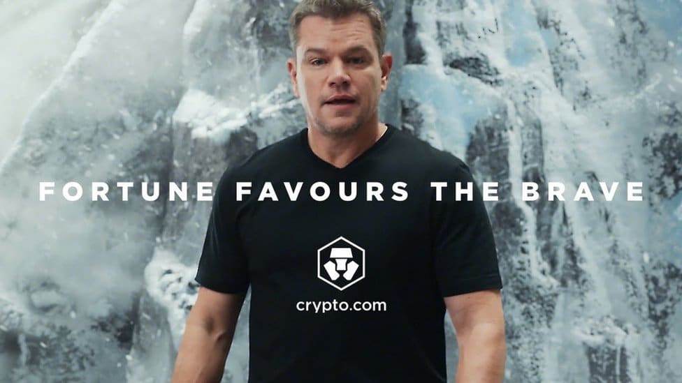 Glumac Met Dejmon se pojavio u reklami za kriptovalute emitovanoj na Superboulu