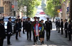 Vulin položio venac na spomen-obeležje poginulim pripadnicima policije u čast Dana MUP-a 14