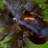 Satelitski snimci pokazuju da vulkan Etna izbacuje lavu 12
