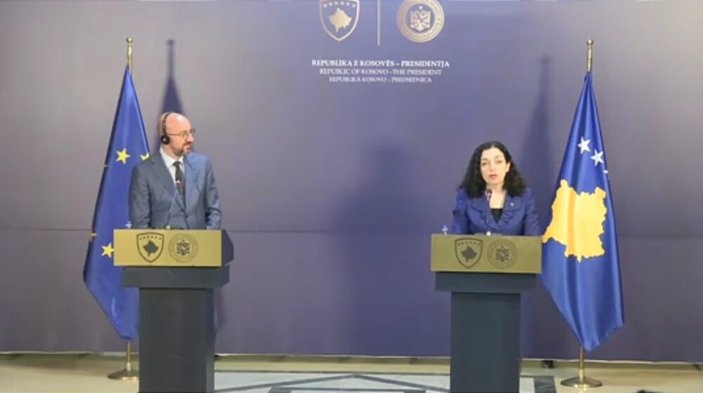 Mišel: Fokus Kosova treba da bude dijalog Prištine i Beograda, važna primena svih postignutih sporazuma 1