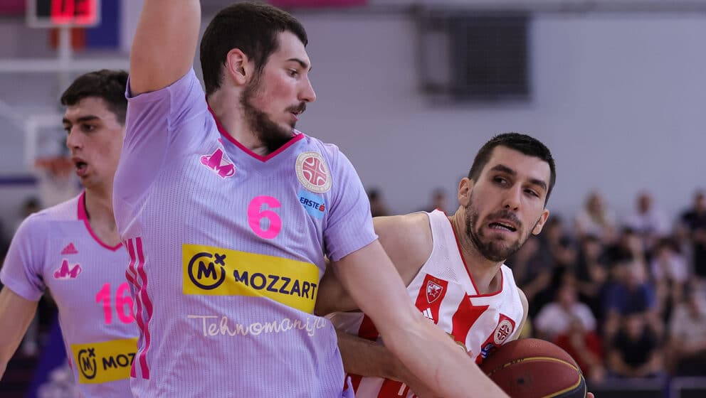 Ognjen Dobric (R) and Matej Rudan