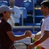 Novak Djokovic of Serbia vs Miomir Kecmanovic