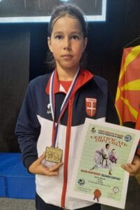 Loznica: Maja Grujić šampionka Balkana u karateu 2 Loznica: Maja Grujić šampionka Balkana u karateu 2
