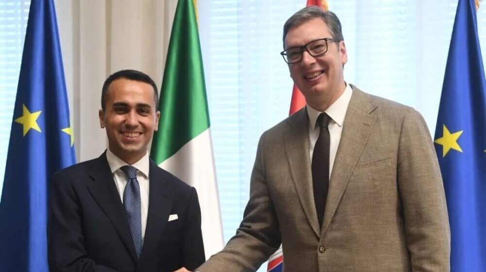Vučić u razgovoru sa Luiđijem di Majom: Italija prvi strani partner po vrednosti investicija 1