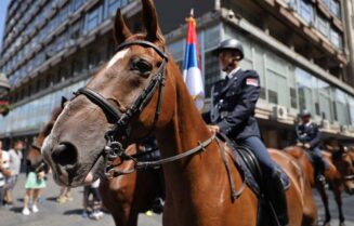 Policijski defile kroz Knez Mihailovu i taktičko-tehnički zbor na Kalemegdanu (FOTO) 2