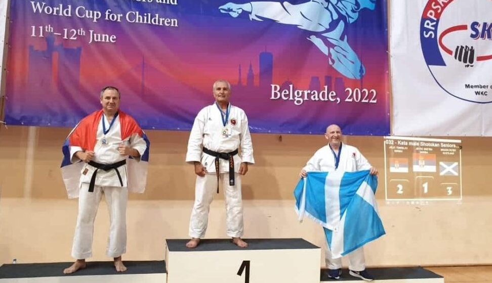 Svetsko prvenstvo u karateu: Zlato za veterana Jevtića, ekipa Srbije treća 1