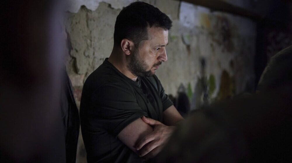 Zelenski o Severodonjecku: Ukrajinci se dobro drže, ali su Rusi brojniji i moćniji 1