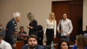 KONSTITUTIVNA SEDNICA SKUPSTINE GRADA BEOGRADA Nikodijević ponovo predsednik Skupštine grada Beograda: "Za" glasalo 57 odbornika, nema nevažećih glasova 9
