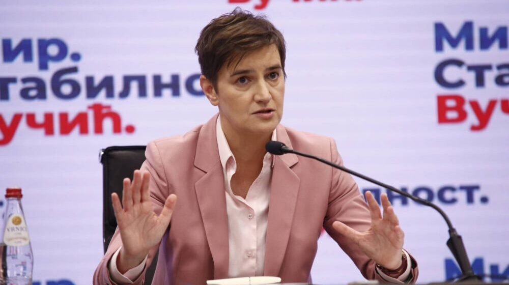 Brnabić o Vesiću: Niko iz SNS se nije baš venčao za funkciju 1
