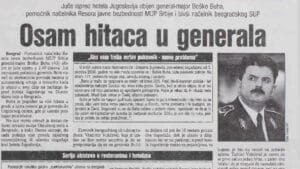 Kako je pre 20 godina ubijen general-major Boško Buha 2