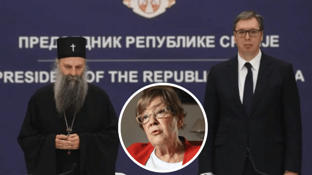 Vesna Pešić o novom narativu SPC: Situacija teška, Vučić hoće javno mnjenje da "prevesla" na drugu stranu - što nije nimalo lako 1