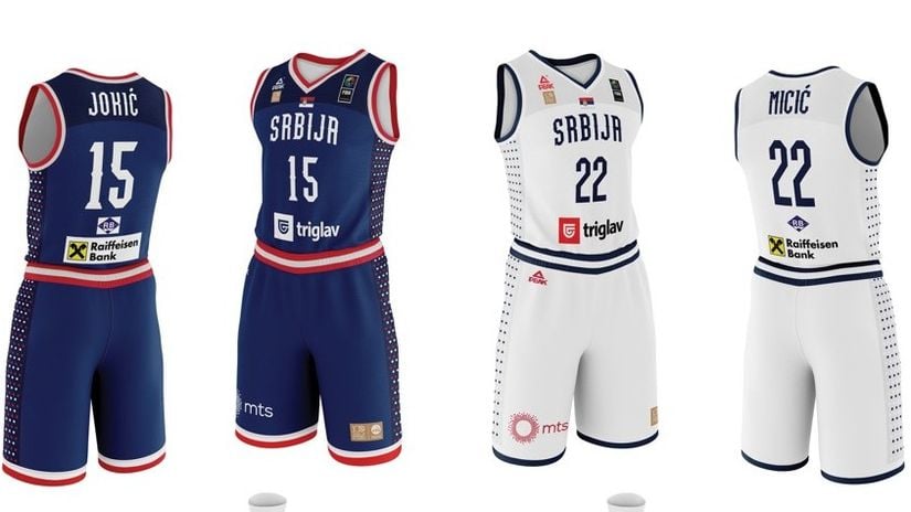 Izabran novi dres košarkaške reprezentacije Srbije 1
