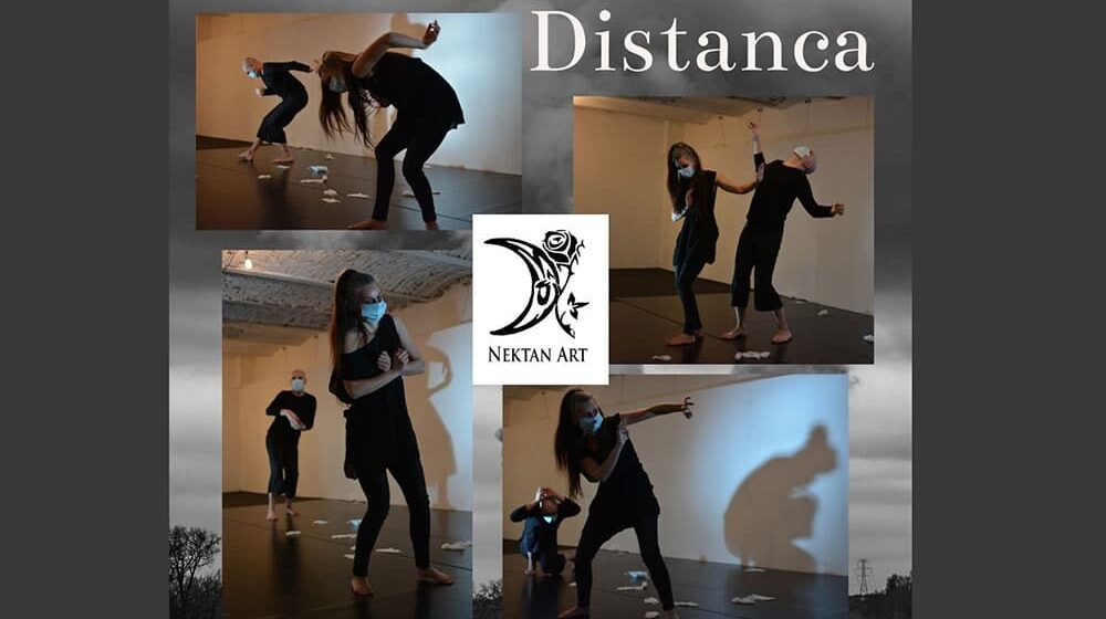 Performans „Distanca“ u GKC Užice 1