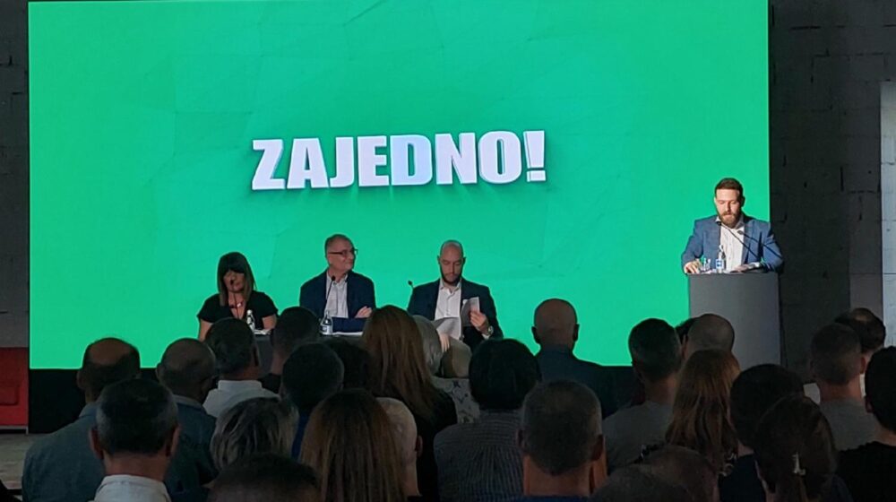 Deo koalicije "Moramo" formirao političku organizaciju "Zajedno" 1