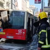 Zapalio se autobus u Brankovoj ulici 6