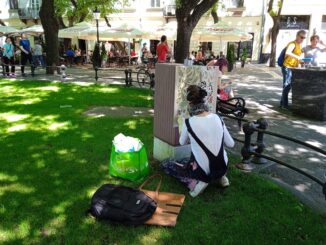 Oslikani kablovski ormarići u Subotici Od zapuštenosti do umetničkog dela: Subotički umetnici oslikali kablovske ormariće 3