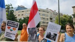 Protest pionirski park protiv posete Lavrova Udruženje „Rusi,Ukrajinci, Belorusi i Srbi zajedno protiv rata“ ispred Predsedništva "proslavilo" otkazivanje posete Lavrova 2