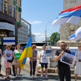 U Beogradu, uz poruku da Putin nije Rusija, protest protiv agresije na Ukrajinu 4