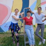 Subotičke umetnice naslikale mural koji prečišćava vazduh 2