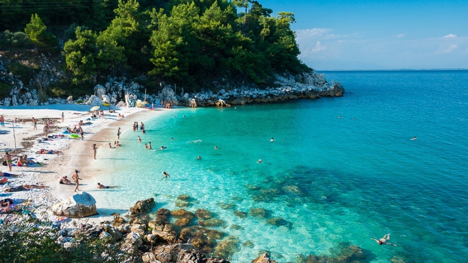 Plaža na Tasosu na kojoj je pesak hladan i na 40 stepeni 1