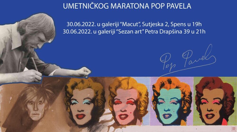Maraton izložbi slikara i grafičara Pavela Popa u Novom Sadu 1