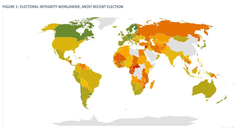 Globalni izveštaj: Srbija po nivou integriteta izbora među najgorima u Evropi 2 Globalni izveštaj: Srbija po nivou integriteta izbora među najgorima u Evropi 2