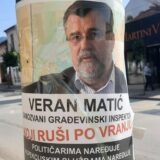 Krivična prijava protiv dvojice mladića zbog sumnje da su lepili plakate sa likom Verana Matića u Vranju 14
