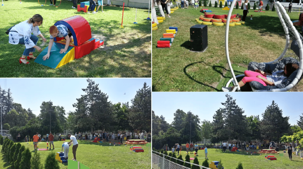 Sremska Mitrovica dobila senzorno igralište za decu 1