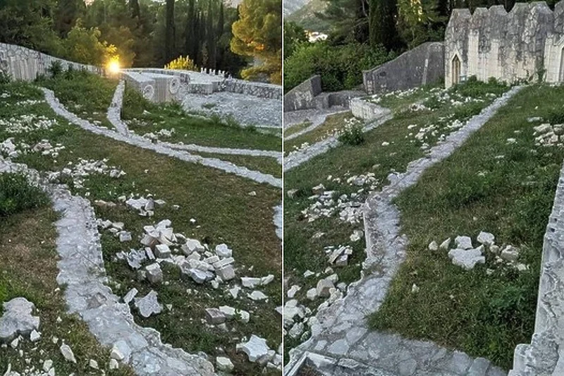 Oštećena svaka od 700 spomen ploča: Partizansko groblje u Mostaru potpuno uništeno 1