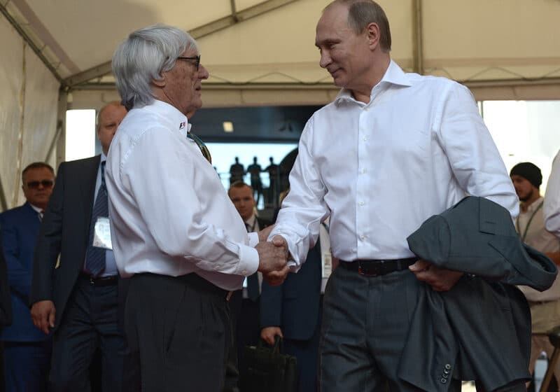 Berni Eklston: Primio bih metak za Putina 1