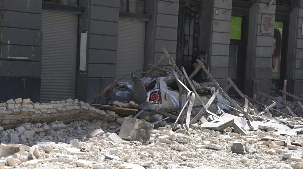 Četvoro povređeno pri urušavanju zgrade u Budimpešti 1