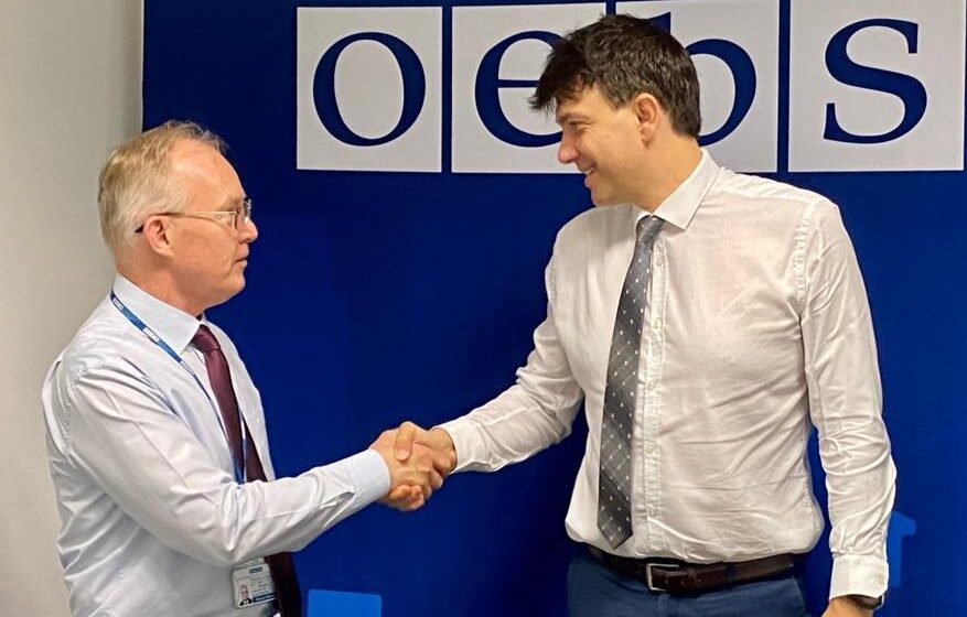 Nikola Jovanović se sastao sa šefom misije OEBS 1