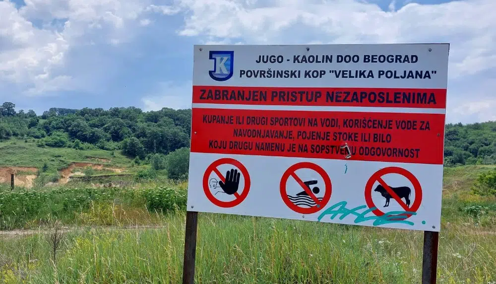 U Rgotini kod Zaječara nalazi se jedno od najčistijih jezera u Evropi, ali u njemu je zabranjeno kupanje 6