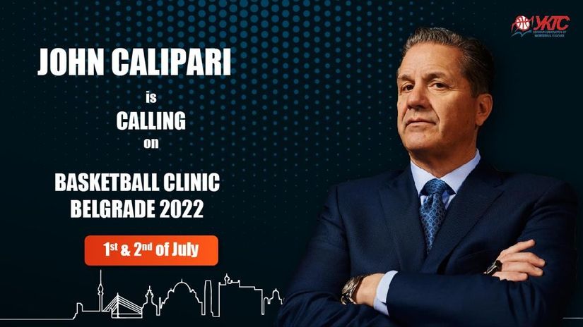 Džon Kalipari na „Beogradskoj trenerskoj klinici – Dušan Ivković“ 1