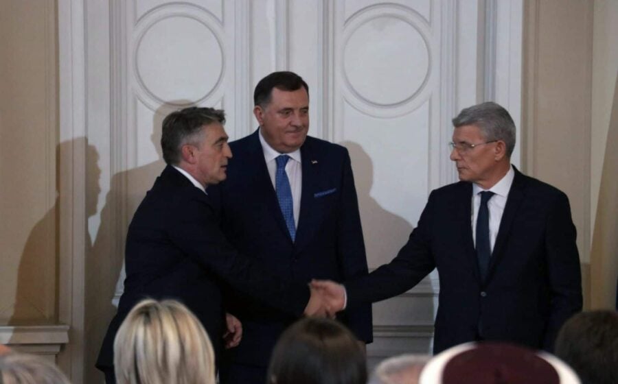 Dok Dodik negoduje, Komšić i Džaferović pozdravili britansku pomoć BiH protiv ruskog uticaja 1