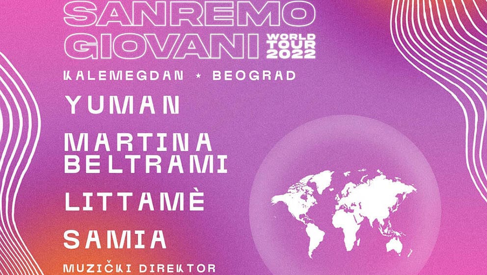 Podmladak festivala Sanremo na Kalemegdanu 1