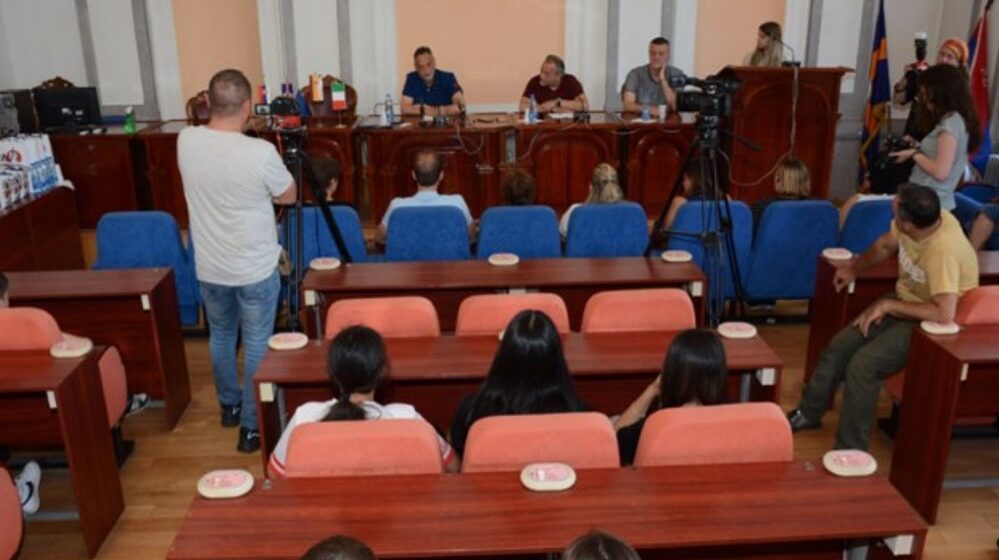 Zaječar: Prijеm u Gradskoj upravi za učenike i nastavnike iz Italije i Španije 1