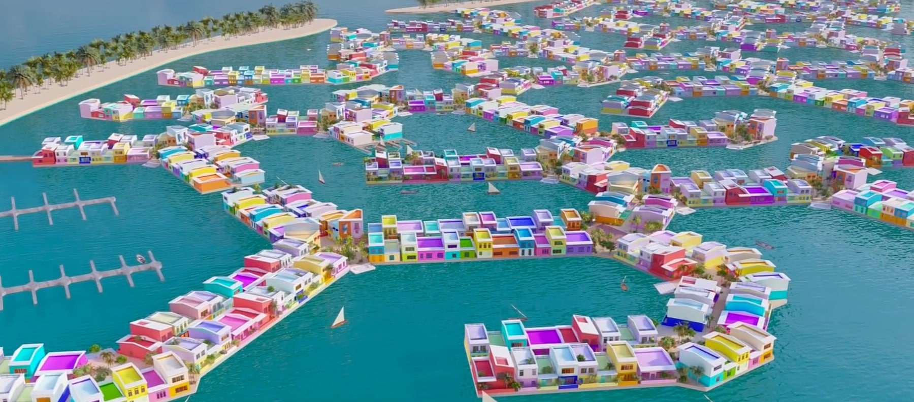 (FOTO) Prvi plutajući grad na svetu nije samo za bogate, a mogao bi da spasi jednu turističku destinaciju 2