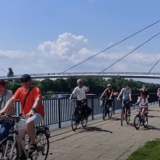 Održana protestna vožnja biciklista mitrovačkim ulicama 15