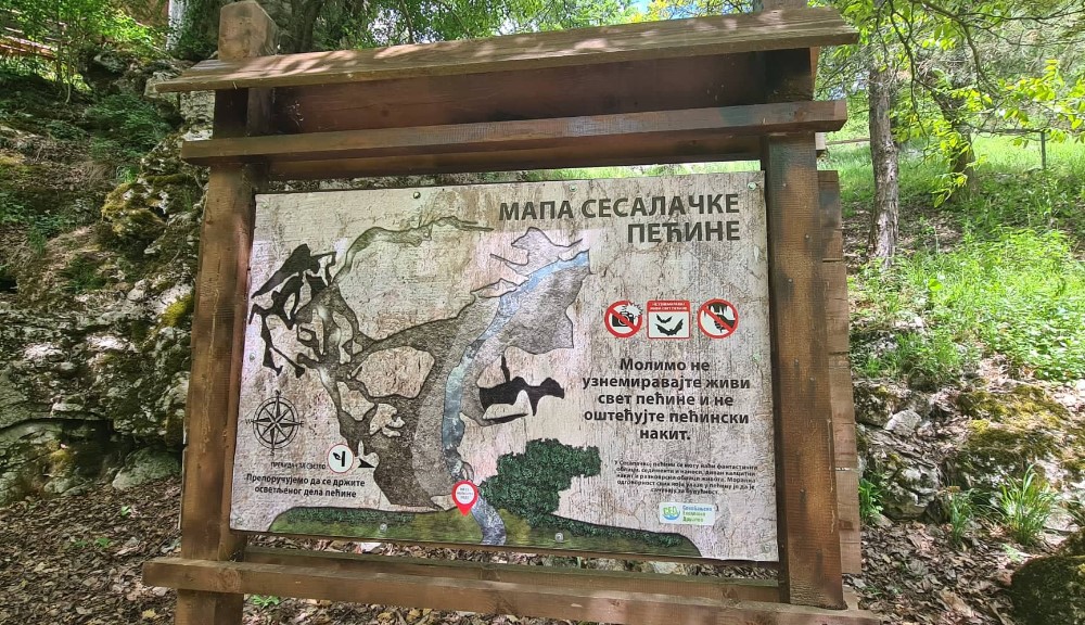 Izletište Sesalačka pećina, nedaleko od Sokobanje, skriveni biser 2