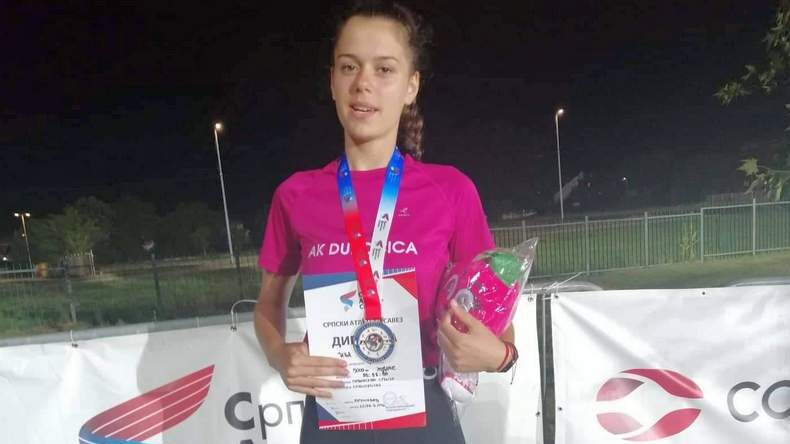 Atletičarka iz Leskovca treća na seniorskom državnom prvenstvu 1