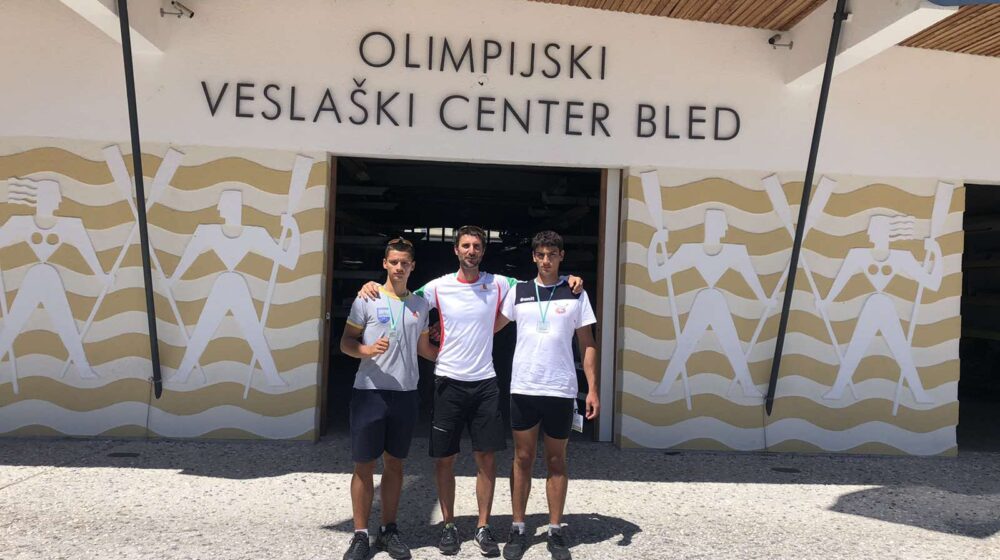 Zrenjaninski veslači Lavirac i Adamov pobedili na Bledskoj regati 1