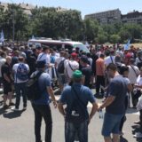 Ko je došao da podrži radnike Fijata u blokadi autoputa? 14