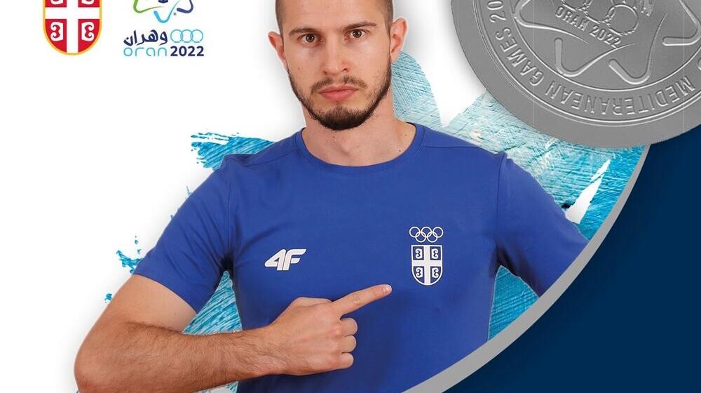 Karatista Vladimir Brežančić osvojio srebro na Mediteranskim igrama 1