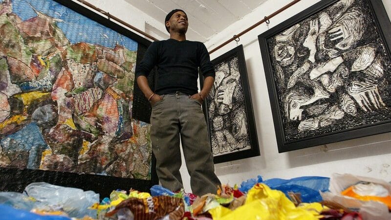 „Kao umetnik, ja sam ogledalo svog društva“: Južnoafrikanac koji pretvara plastiku u portrete 1