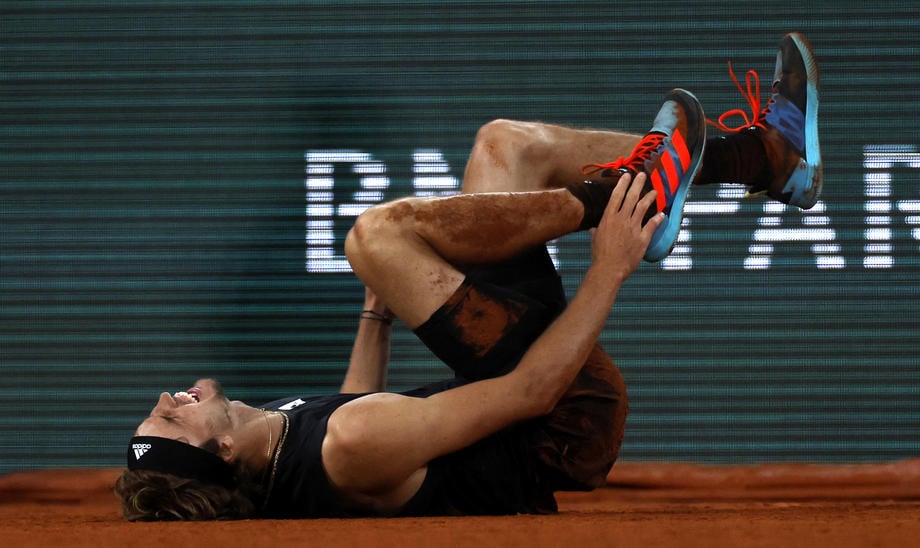 Zverev pokidao ligamente stopala 1
